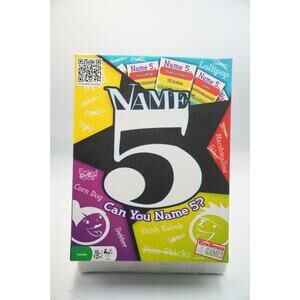 2016 Name 5 Trivia Category Board Game Game Complete‎ Endless Games GstRm
